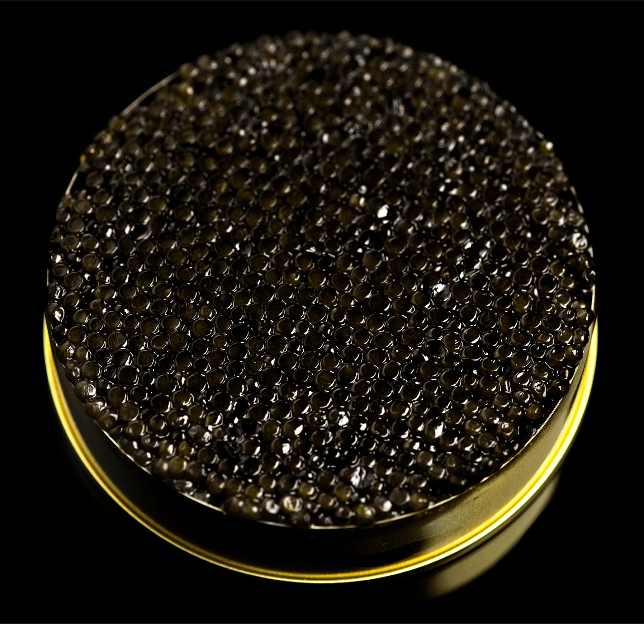 IMPERIAL OSETRA MALOSSOL CAVIAR GLASS JAR 2 OZ AND MOTHER OF PEARL SPOON FREE